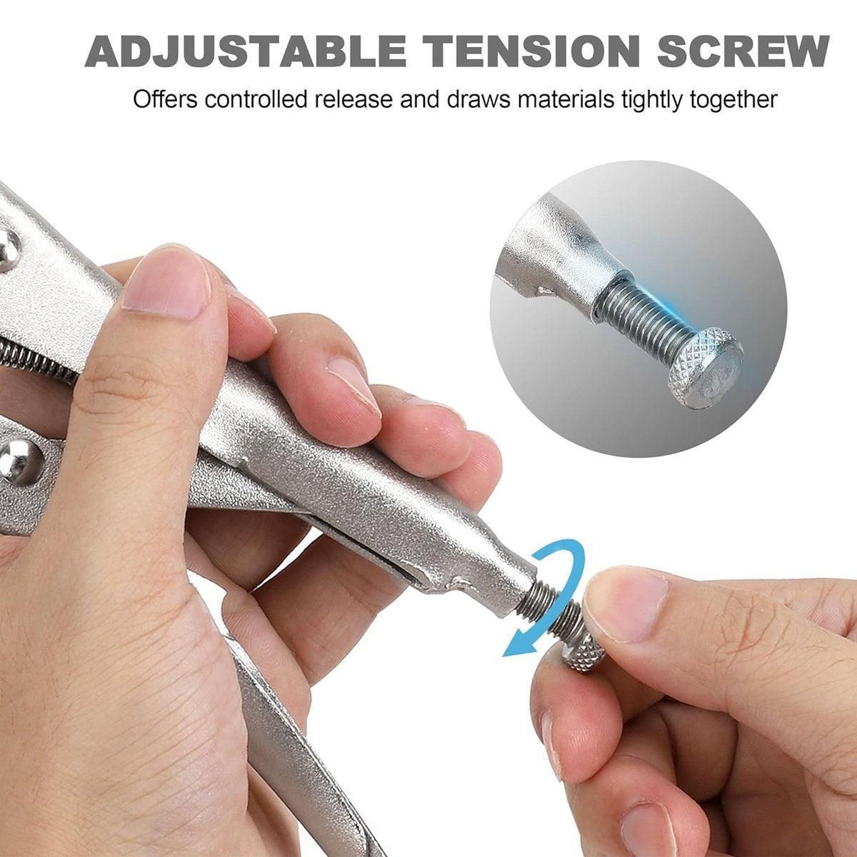 Multi-functional C-type Pliers Strong Manual Grip Round Mouth Clamping Tool view 6
