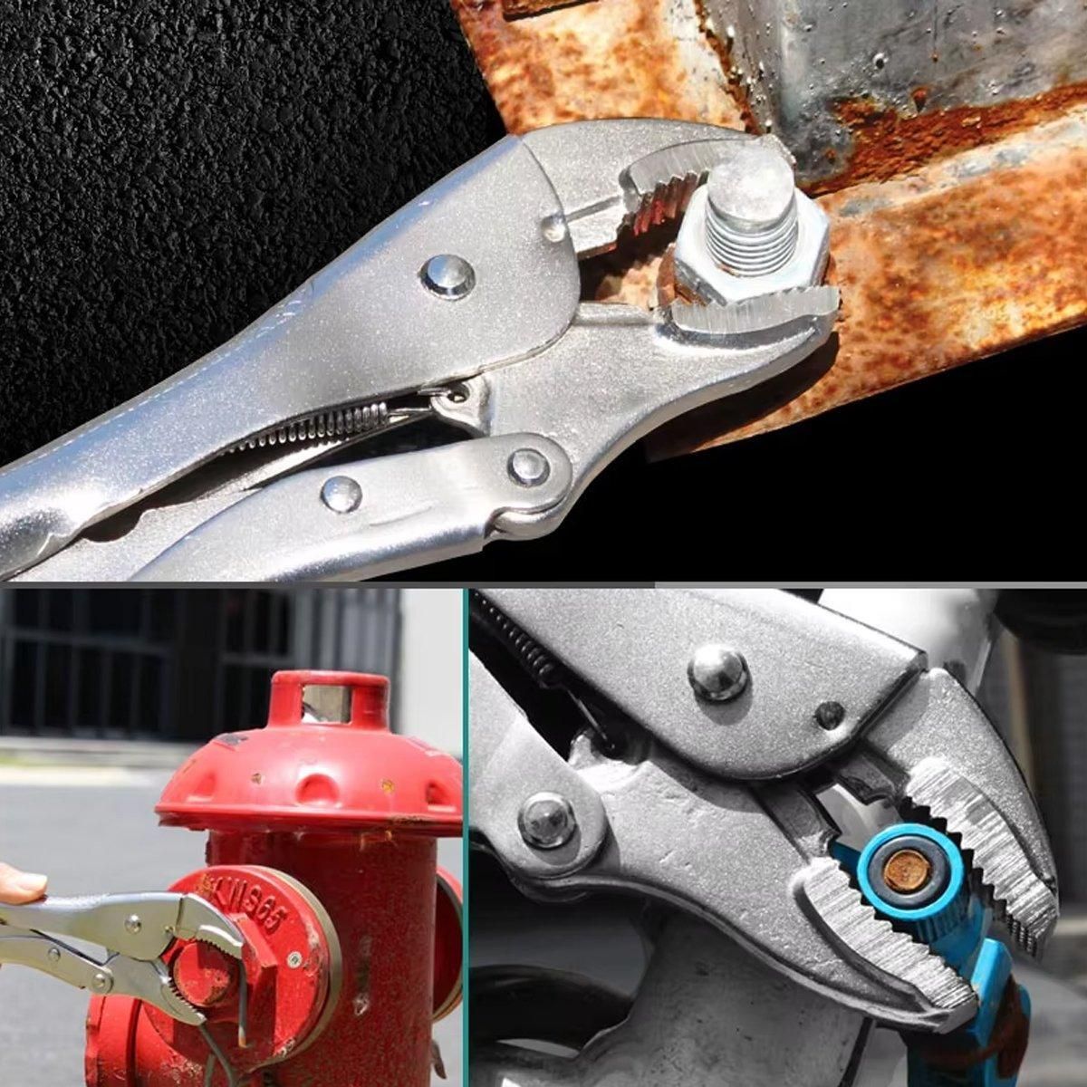 Multi-functional C-type Pliers Strong Manual Grip Round Mouth Clamping Tool view 9