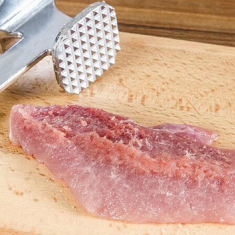 Aluminium Meat Tenderizer Hammer Tool for Steak Chicken Beef 19x4.5cm view 7