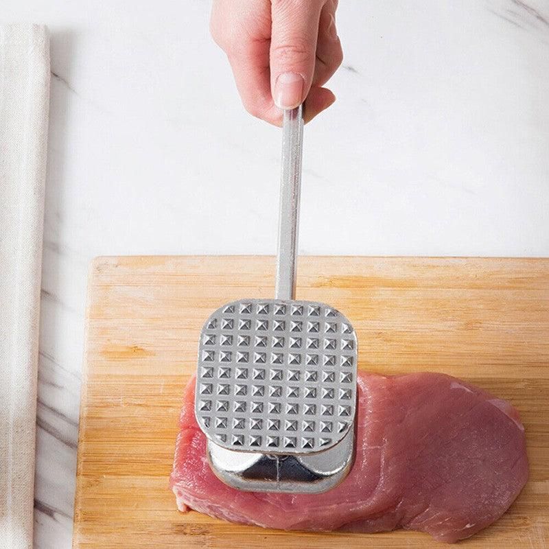 Aluminium Meat Tenderizer Hammer Tool for Steak Chicken Beef 19x4.5cm view 10