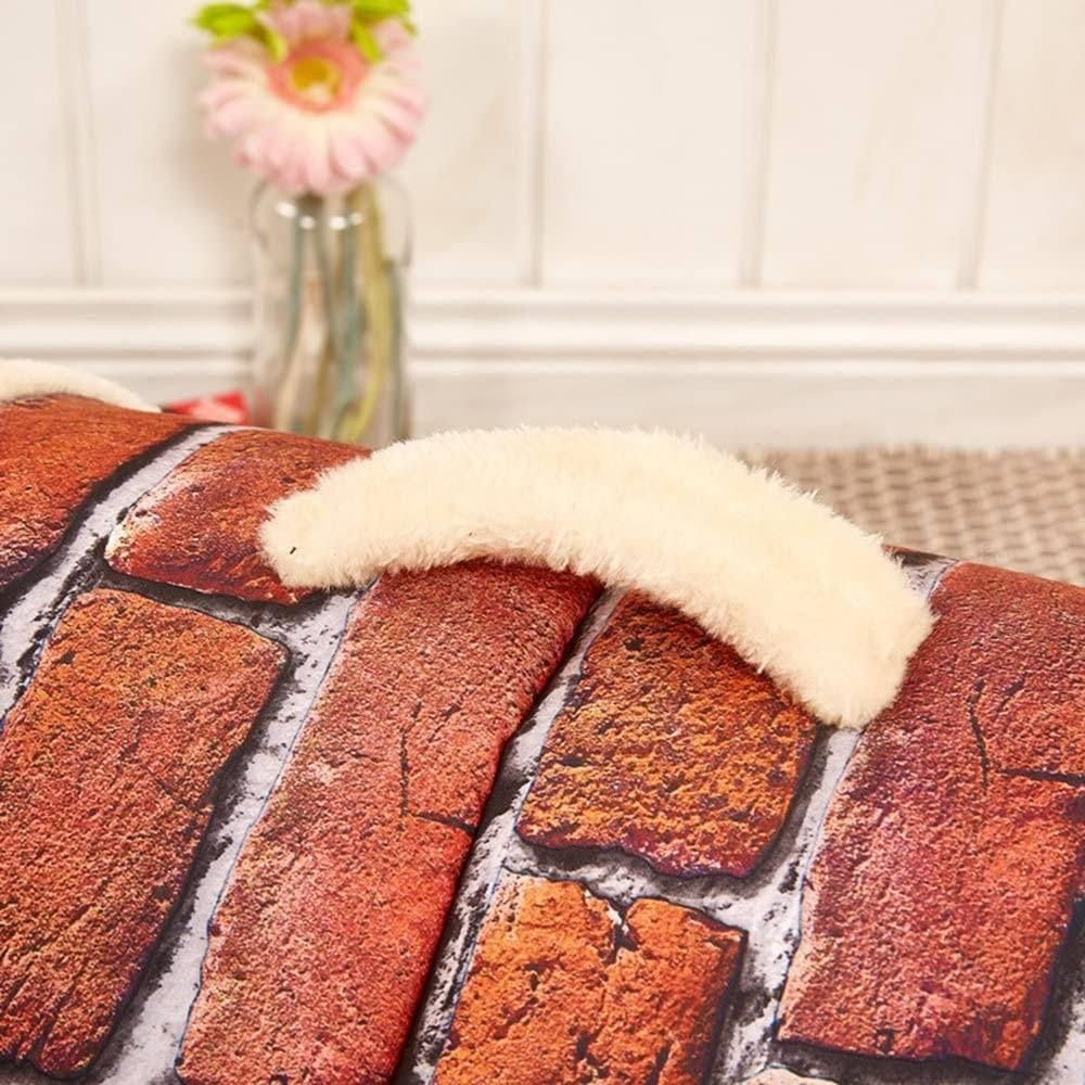 S Size Pet House Kennel Soft Igloo Beds Cave Cat Puppy Bed Warm Cushion Fold view 7
