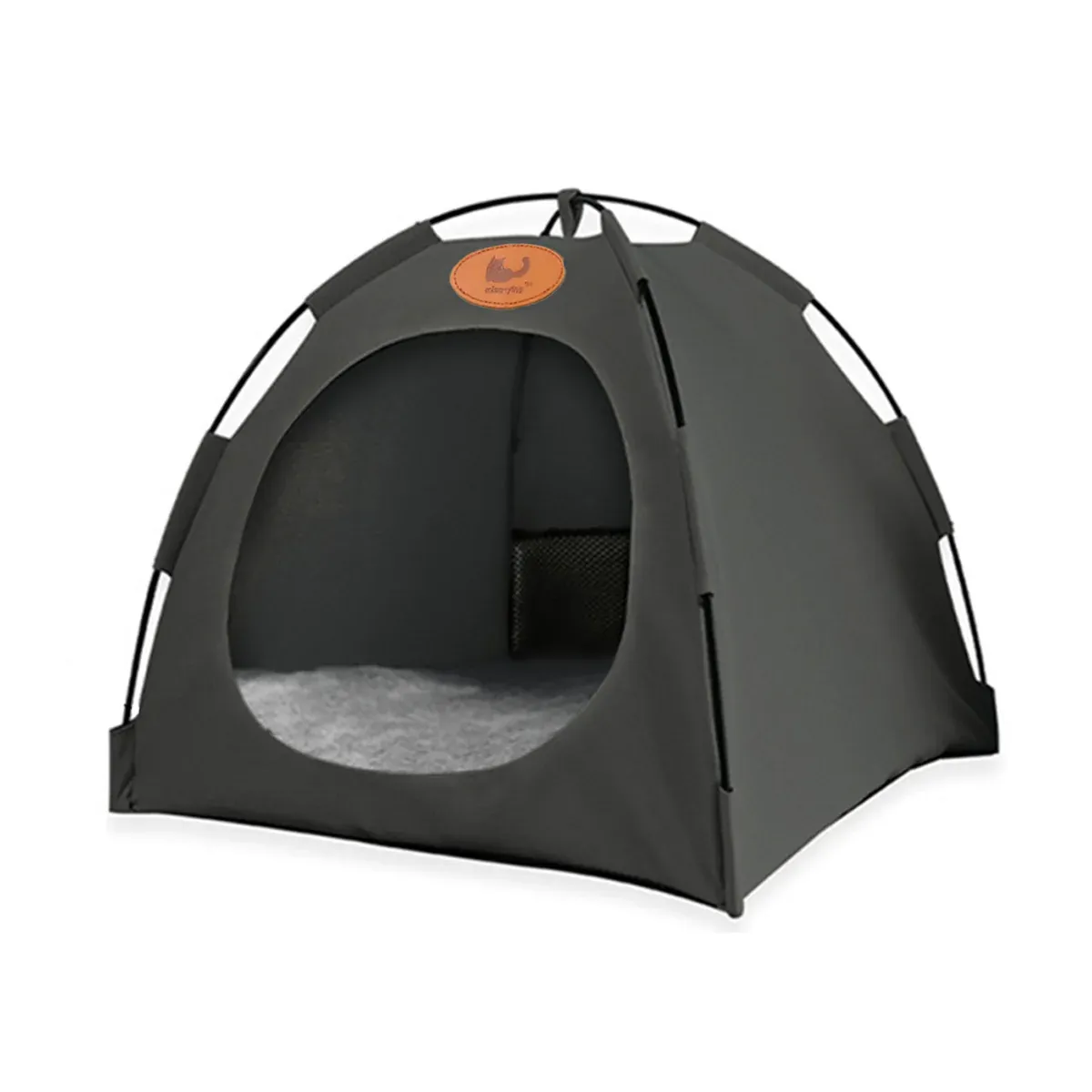 Folding Camping Pet Tent for Cats Puppy Bed Indoor Cat Nest Dog Cave Style — image 1