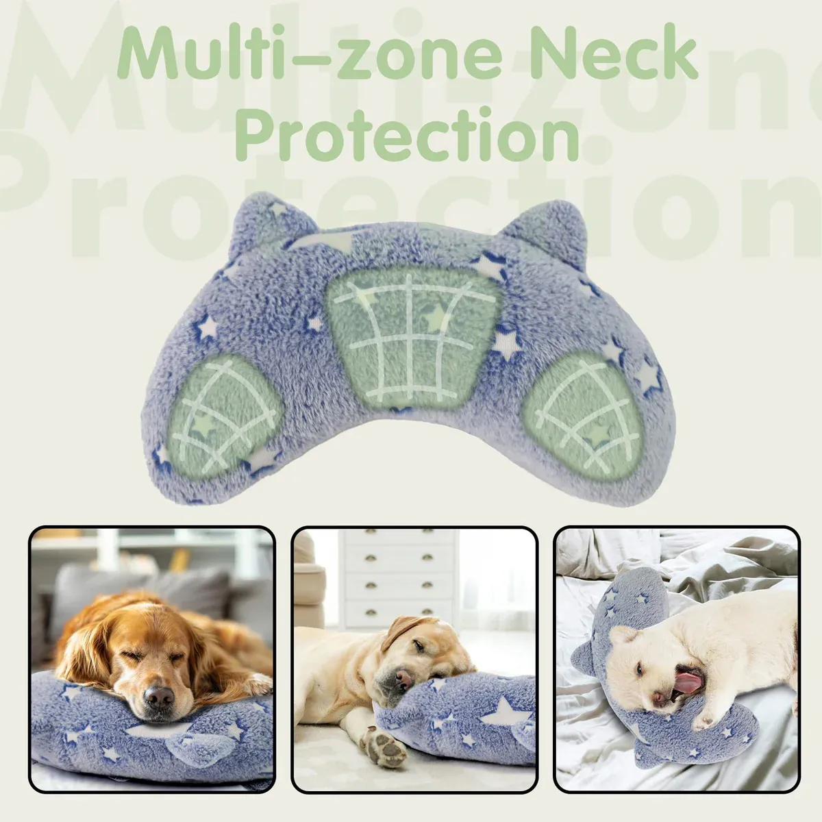 Cervical Vertebrae Protection Pet Pillow U-shaped Dog Backrest Cushion For view 9
