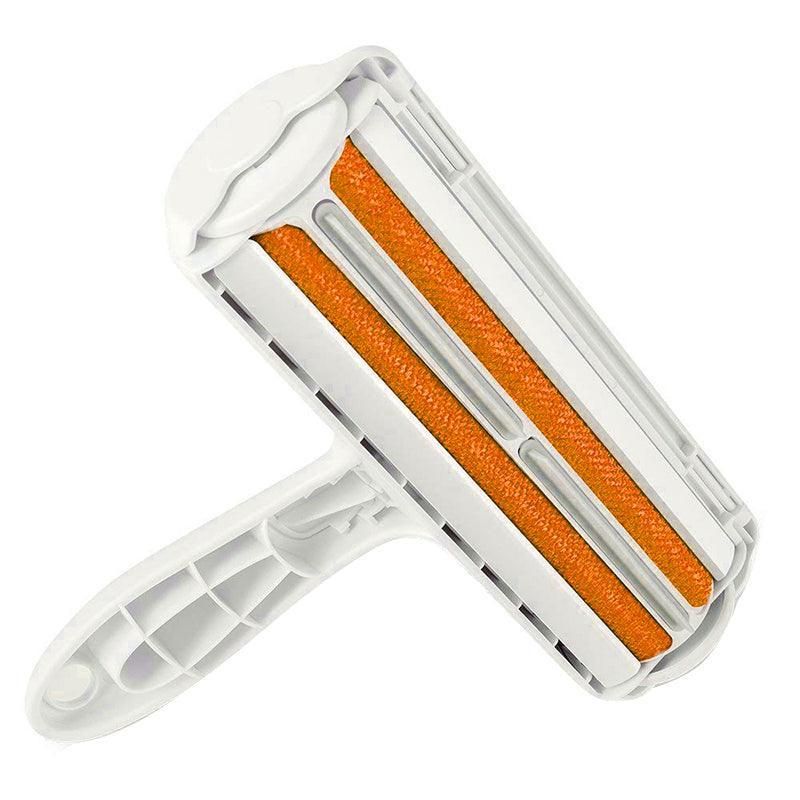 Pet Hair Remover Brush Dog Cat Fur Cleaning Roller Reusable Self Cleaning Tool — image 1