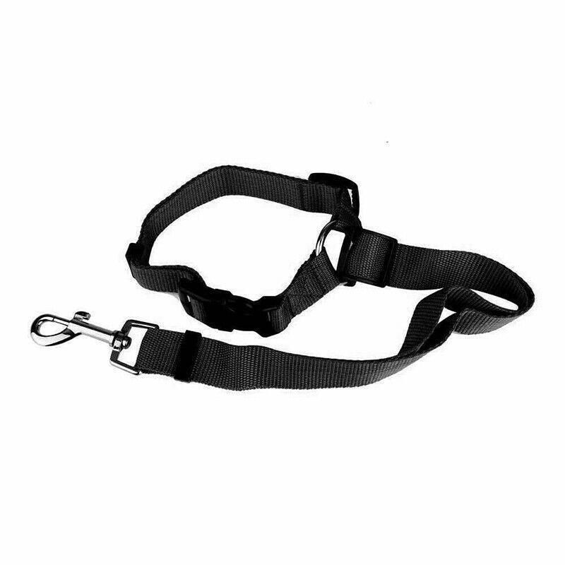 Adjustable Pet Dog Car Clip Lead Harness Strap for Vehicle Travel Restraint — image 1