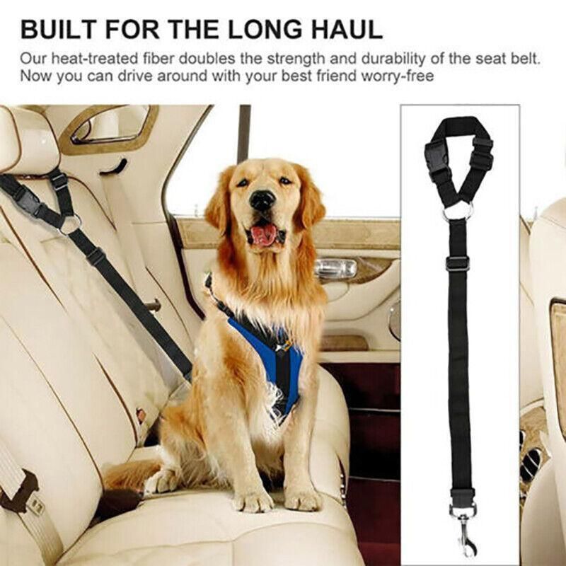 Adjustable Pet Dog Car Clip Lead Harness Strap for Vehicle Travel Restraint view 13