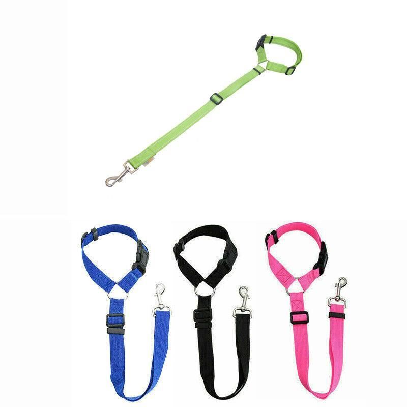 Adjustable Pet Dog Car Clip Lead Harness Strap for Vehicle Travel Restraint view 3
