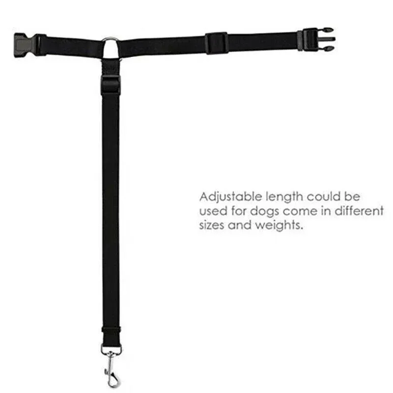 Adjustable Pet Dog Car Clip Lead Harness Strap for Vehicle Travel Restraint view 6