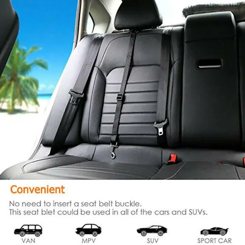 Adjustable Pet Dog Car Clip Lead Harness Strap for Vehicle Travel Restraint view 7