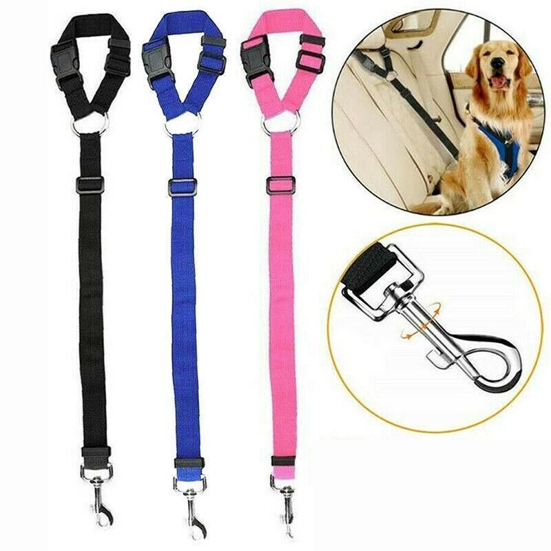 Adjustable Pet Dog Car Clip Lead Harness Strap for Vehicle Travel Restraint view 12