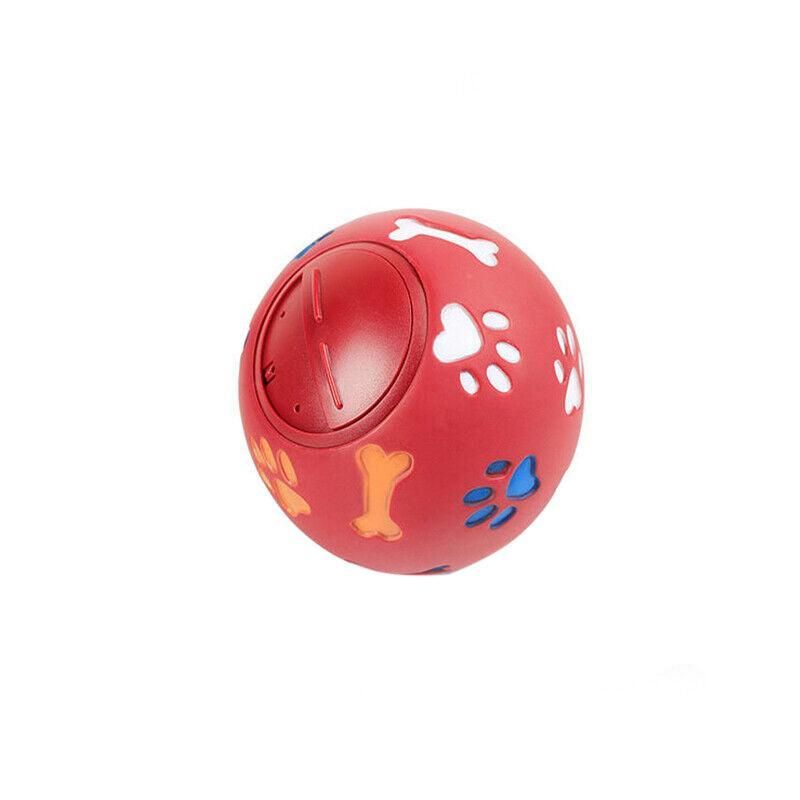 11cm Dog Pet Fun Tough-Treat Ball Tumbler Mental Food Dispenser Feeder Puzzle — image 1