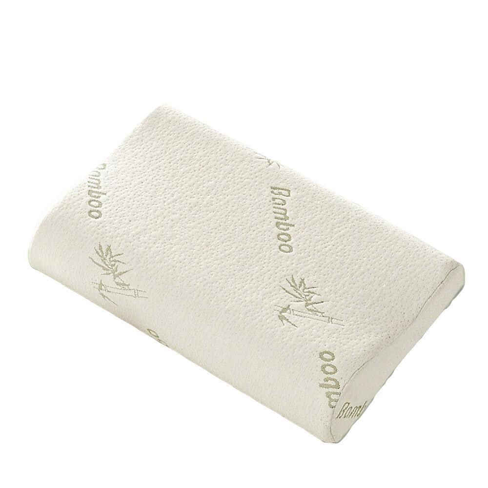 1/2PCS Memory Foam Neck Pillow Wavy Contour Slow Rebound Pillow - 55x35x11cm-1pc — image 1