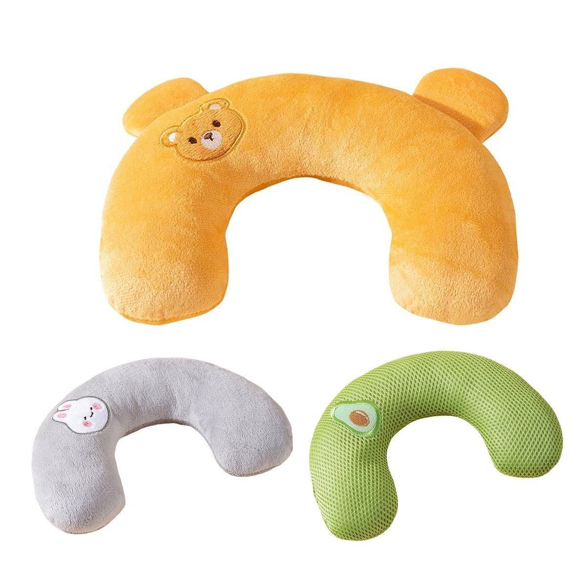 Dog Pet U Shaped Pillow Cartoon Breathable Cat Sleeping Cushion for All view 3