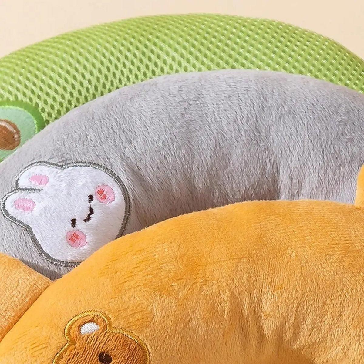 Dog Pet U Shaped Pillow Cartoon Breathable Cat Sleeping Cushion for All view 11