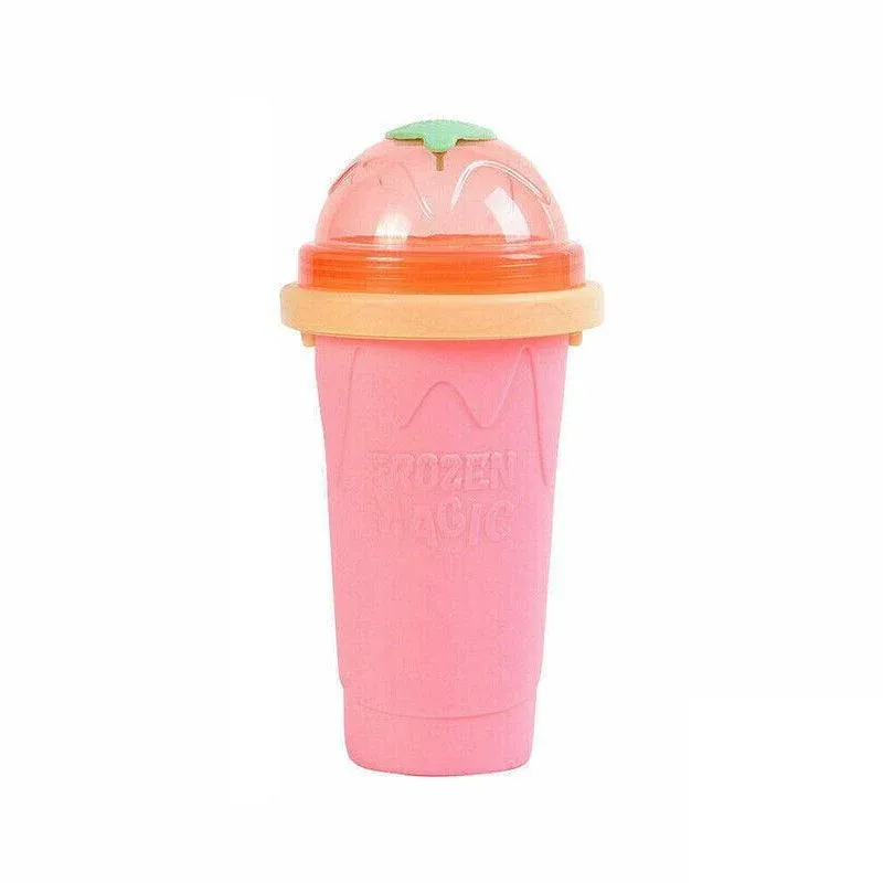 Slushie Maker Cup Quick Freeze Magic Squeeze Cup Milkshake Cup Ice Cream Maker — image 1