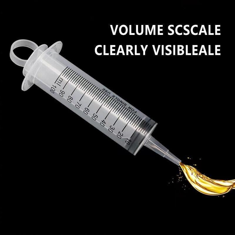 100-200Ml Reusable Hydroponics Nutrient Measuring Syringe - 100ML view 10
