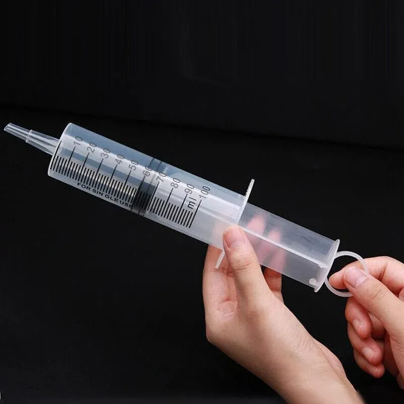 100-200Ml Reusable Hydroponics Nutrient Measuring Syringe - 100ML view 13