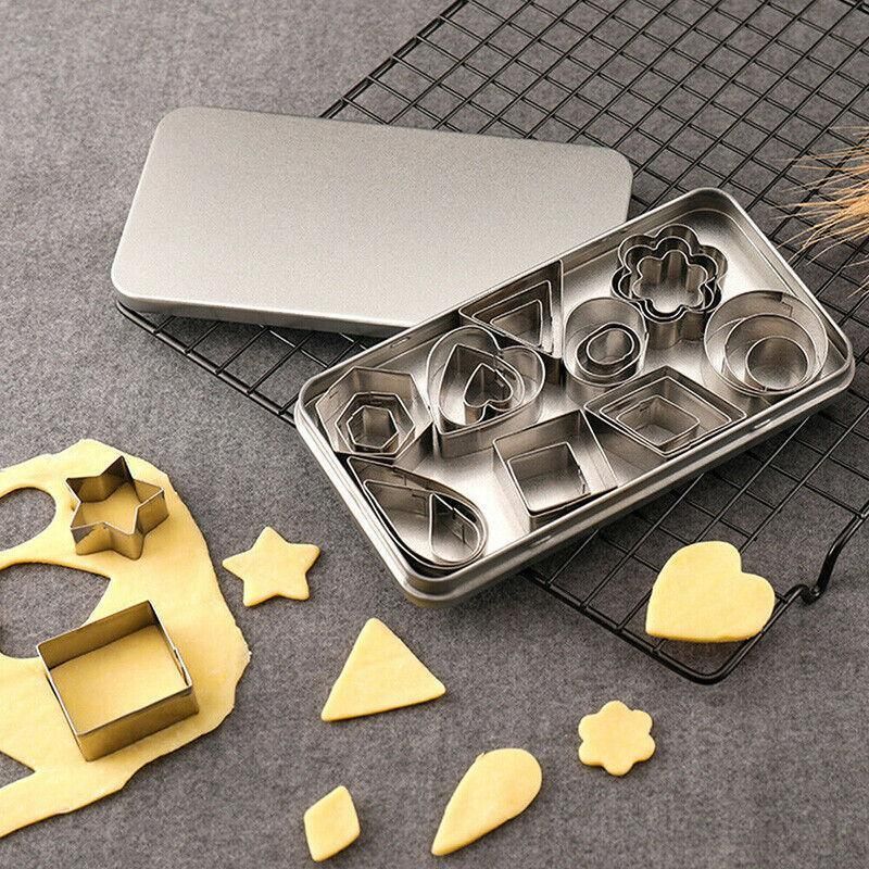30X Polymer Clay Cutter Stainless Steel Geometry Pottery Tool Cutting Mould Diy view 11