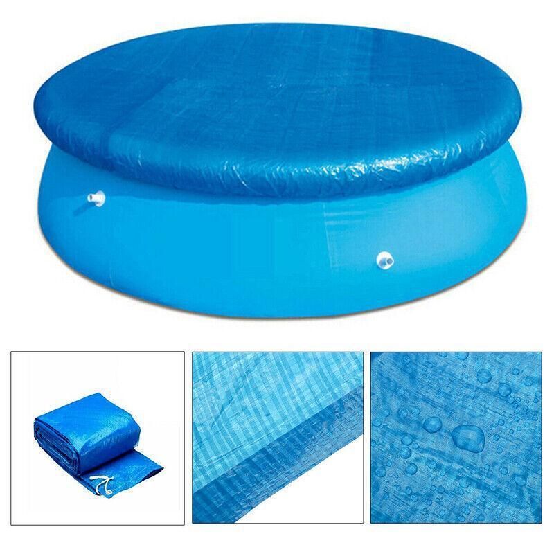 Round Swimming Pool Cover Lot For Garden Outdoor Paddling Family Pools - 305cm view 7
