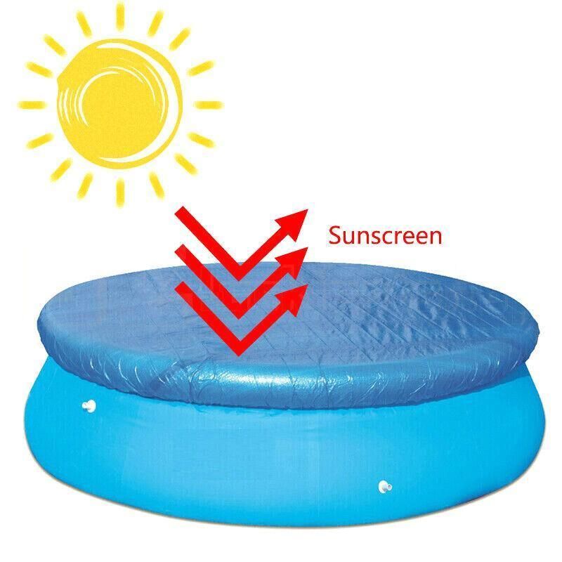 Round Swimming Pool Cover Lot For Garden Outdoor Paddling Family Pools - 305cm view 8