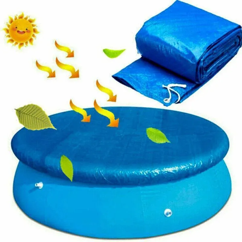 Round Swimming Pool Cover Lot For Garden Outdoor Paddling Family Pools - 305cm view 9