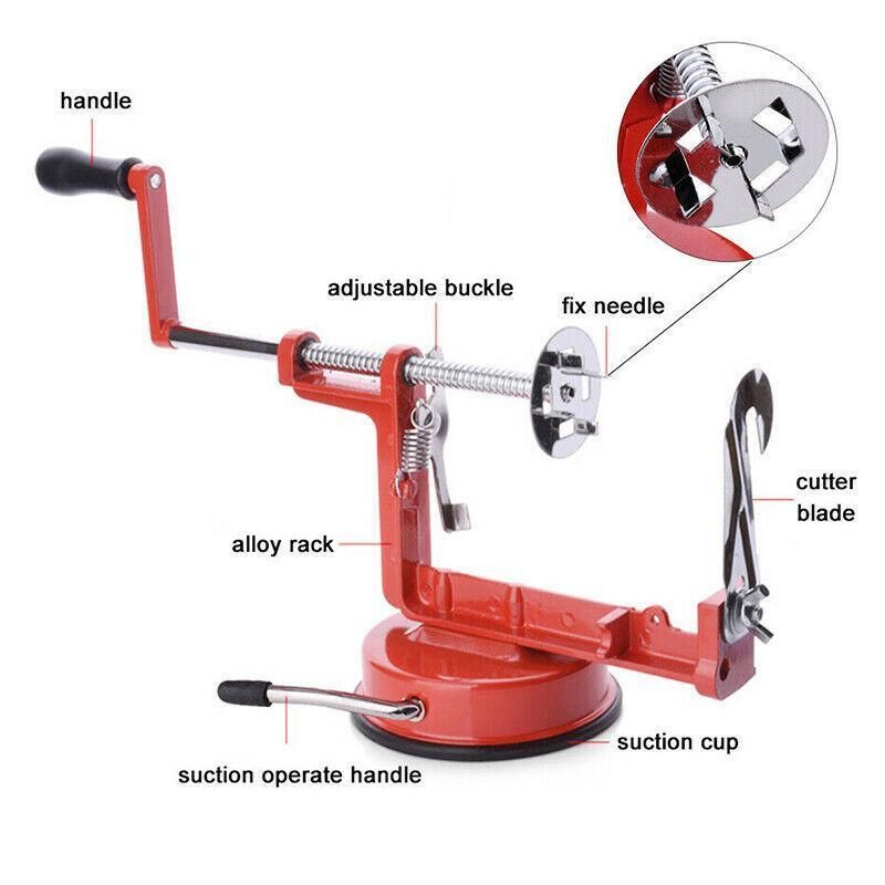 Manual Spiral Potato Slicer Twister Cutter Machine for Tornado Chips and view 3