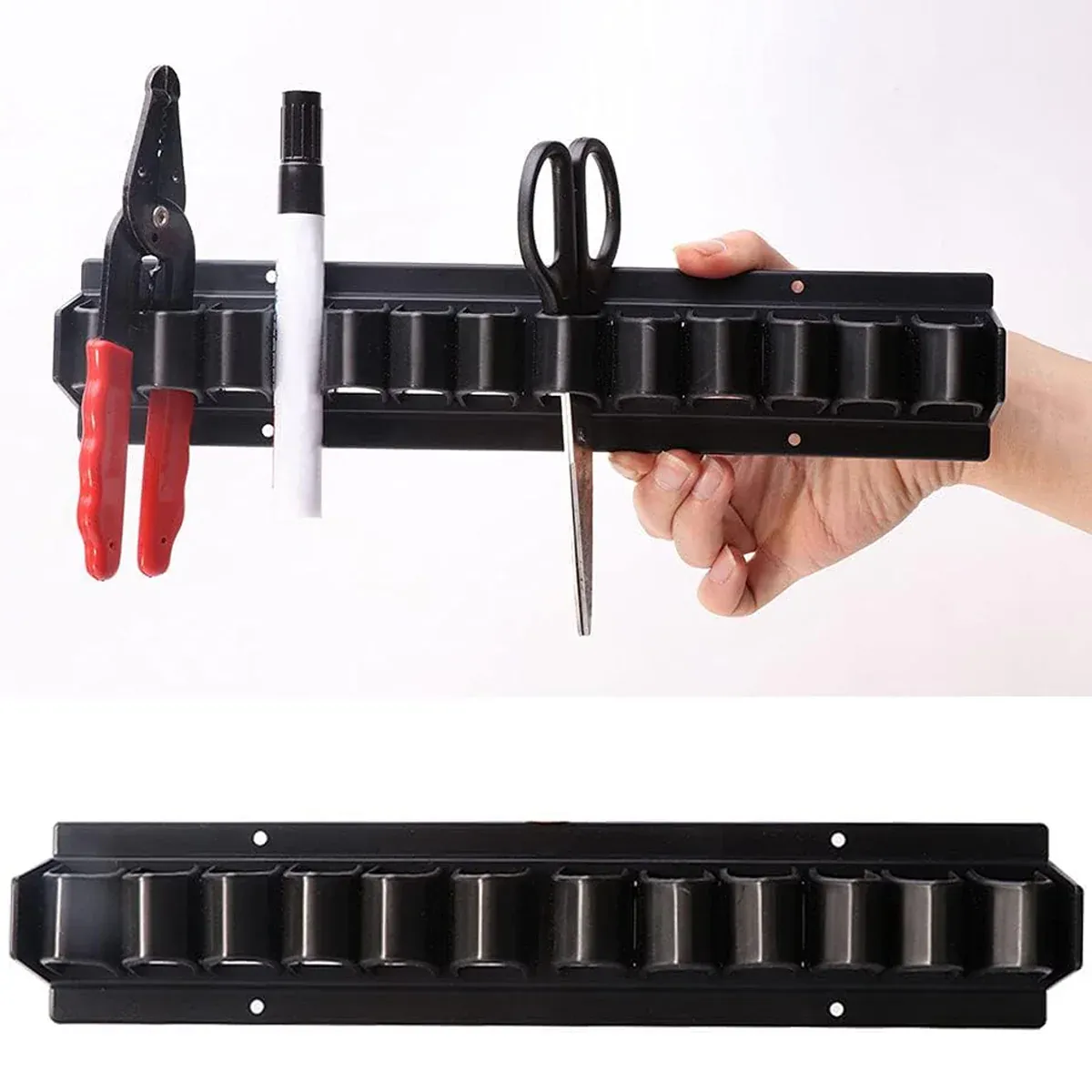 Long Whip Tool Storage Rack Horse Gear and Whip Rack Wall Mount Organizer view 5