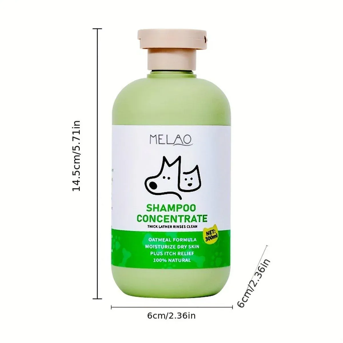 Pet Body Soap Bath Lotion Hair Protecting Knotted Cat Dog Shampoo Conditioner view 9