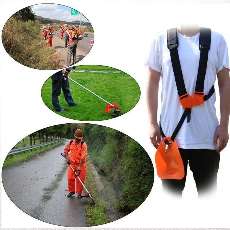 Universal Double Shoulder Harness Strap for Brush Cutter and Whipper Snipper view 7