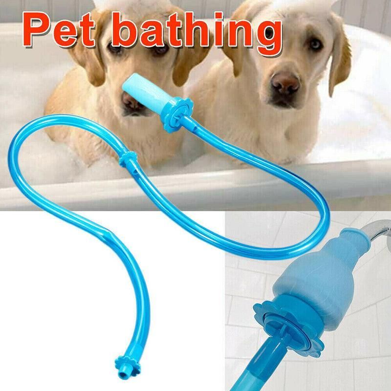 Pet Shower Connector Wash Hose Attachment Sprinkler Handheld Rinser Dogs Bathing view 3