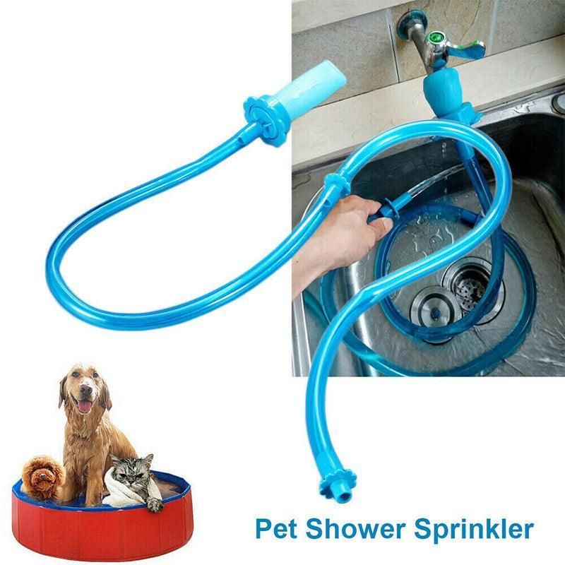 Pet Shower Connector Wash Hose Attachment Sprinkler Handheld Rinser Dogs Bathing view 7