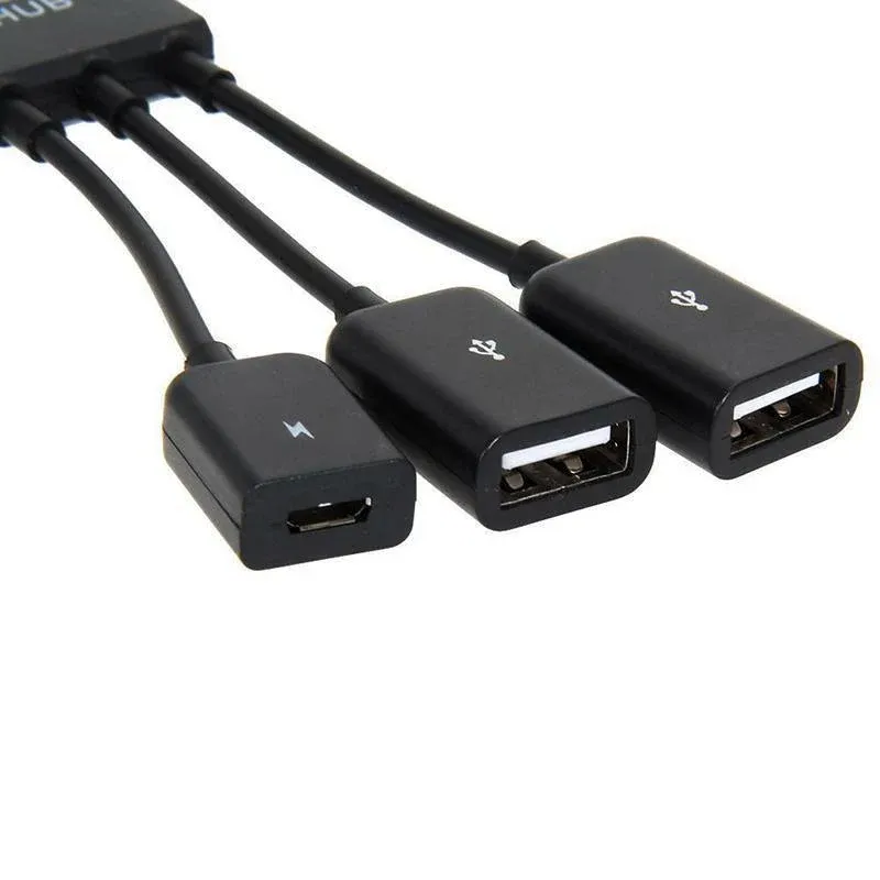 Micro USB 2.0 OTG HUB Cable Adapter AU Male to Female Dual Host Fast Transfer view 8