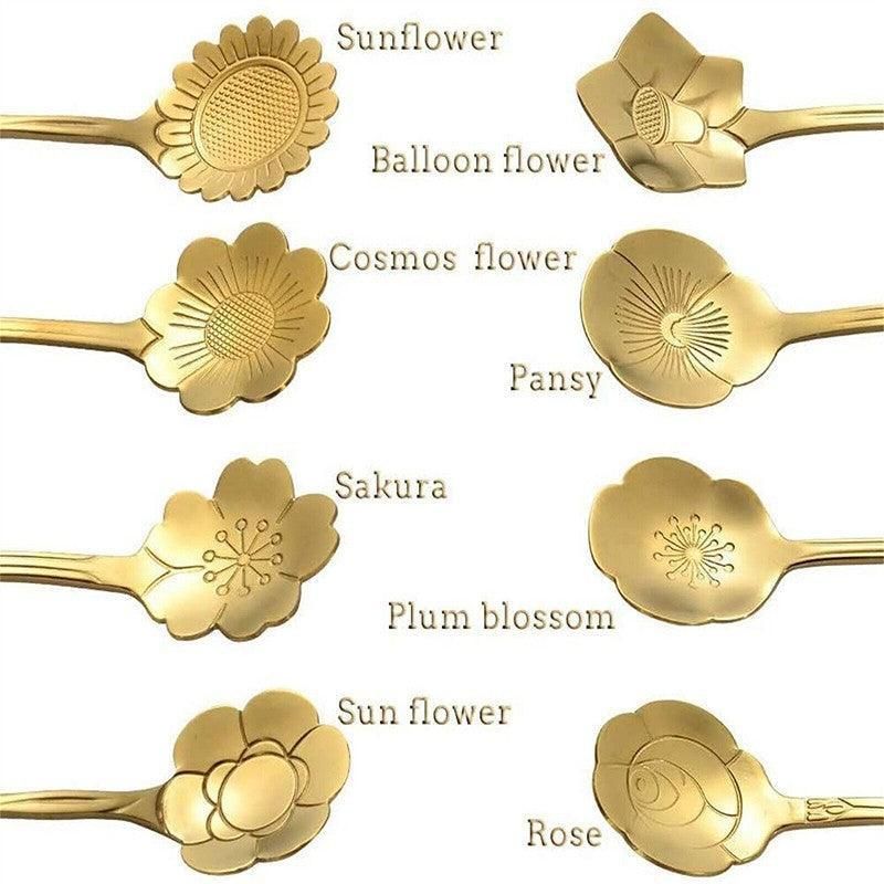 8X Spoon Long Handle Dessert Tea Coffee Mixing Spoon Stainless Steel Teaspoon view 12