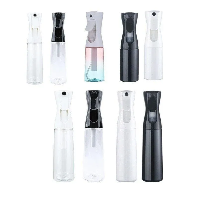 500ML Continuous Spray Bottle Ultra Fine Mist Dispenser Sanitizer Salon - White view 3