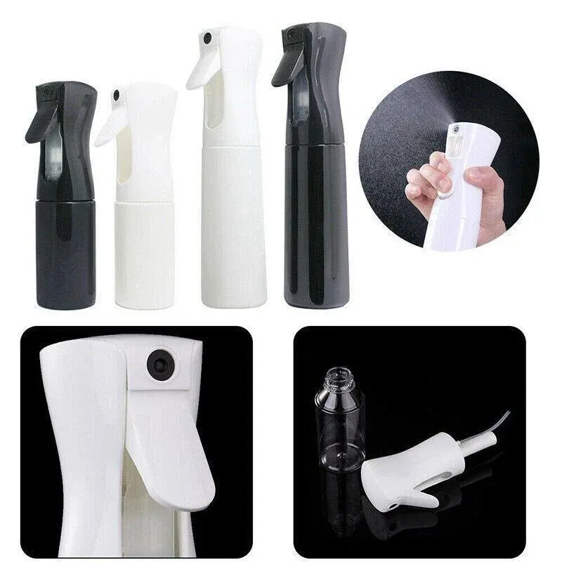 500ML Continuous Spray Bottle Ultra Fine Mist Dispenser Sanitizer Salon - White view 6