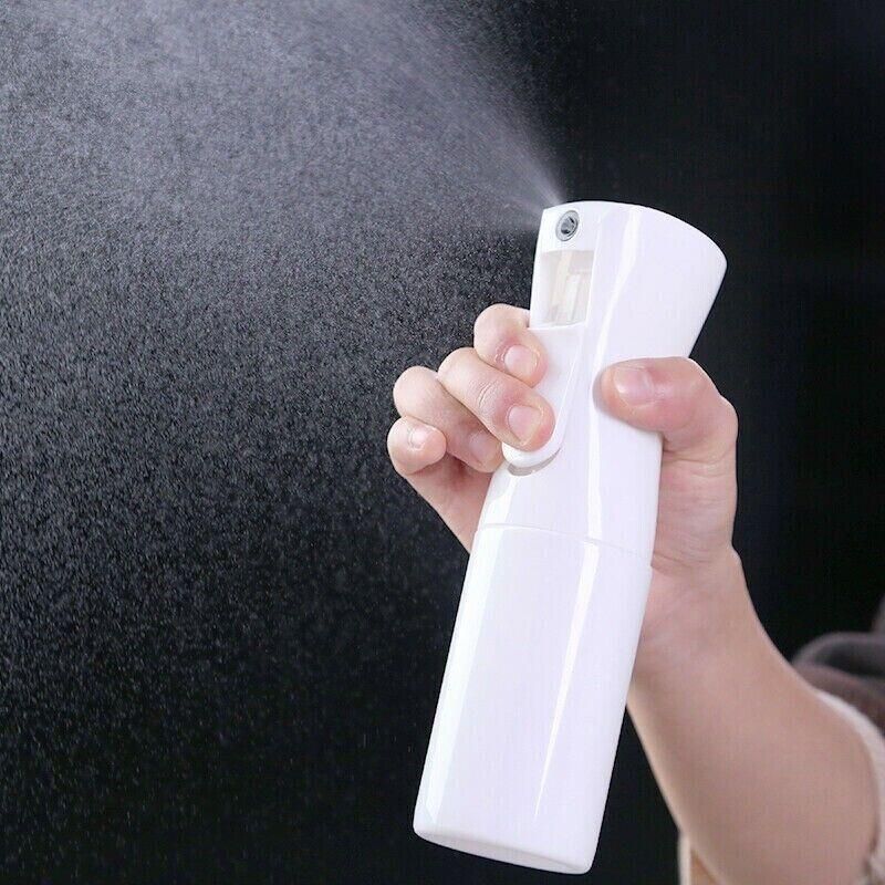 500ML Continuous Spray Bottle Ultra Fine Mist Dispenser Sanitizer Salon - White view 9