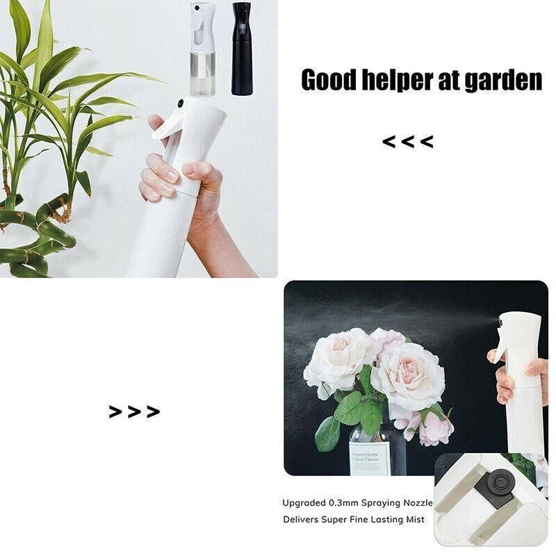 500ML Continuous Spray Bottle Ultra Fine Mist Dispenser Sanitizer Salon - White view 10