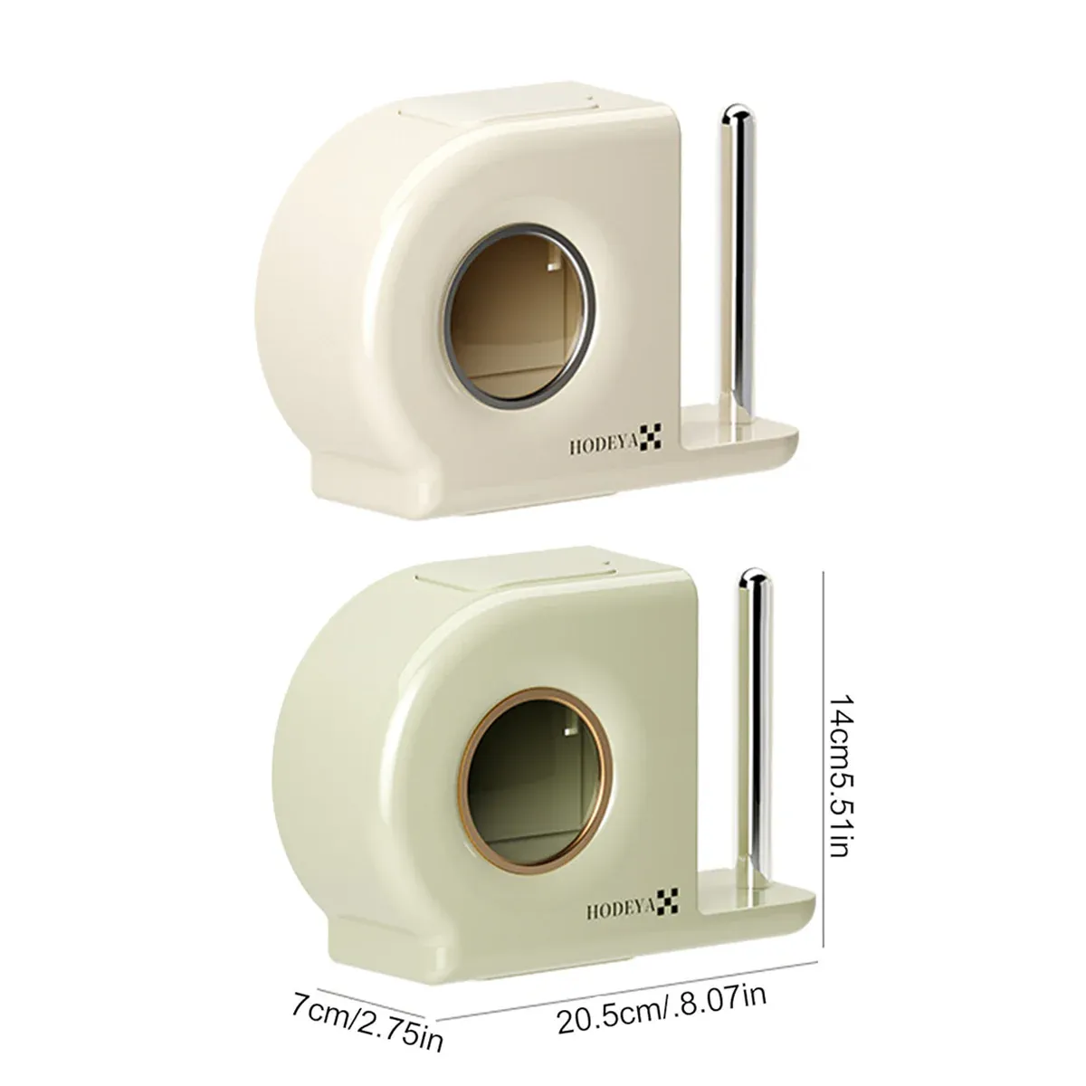 Wall Mounted Kitchen Storage Rack for Plastic Bags Rags Film Organizer Box Use view 4