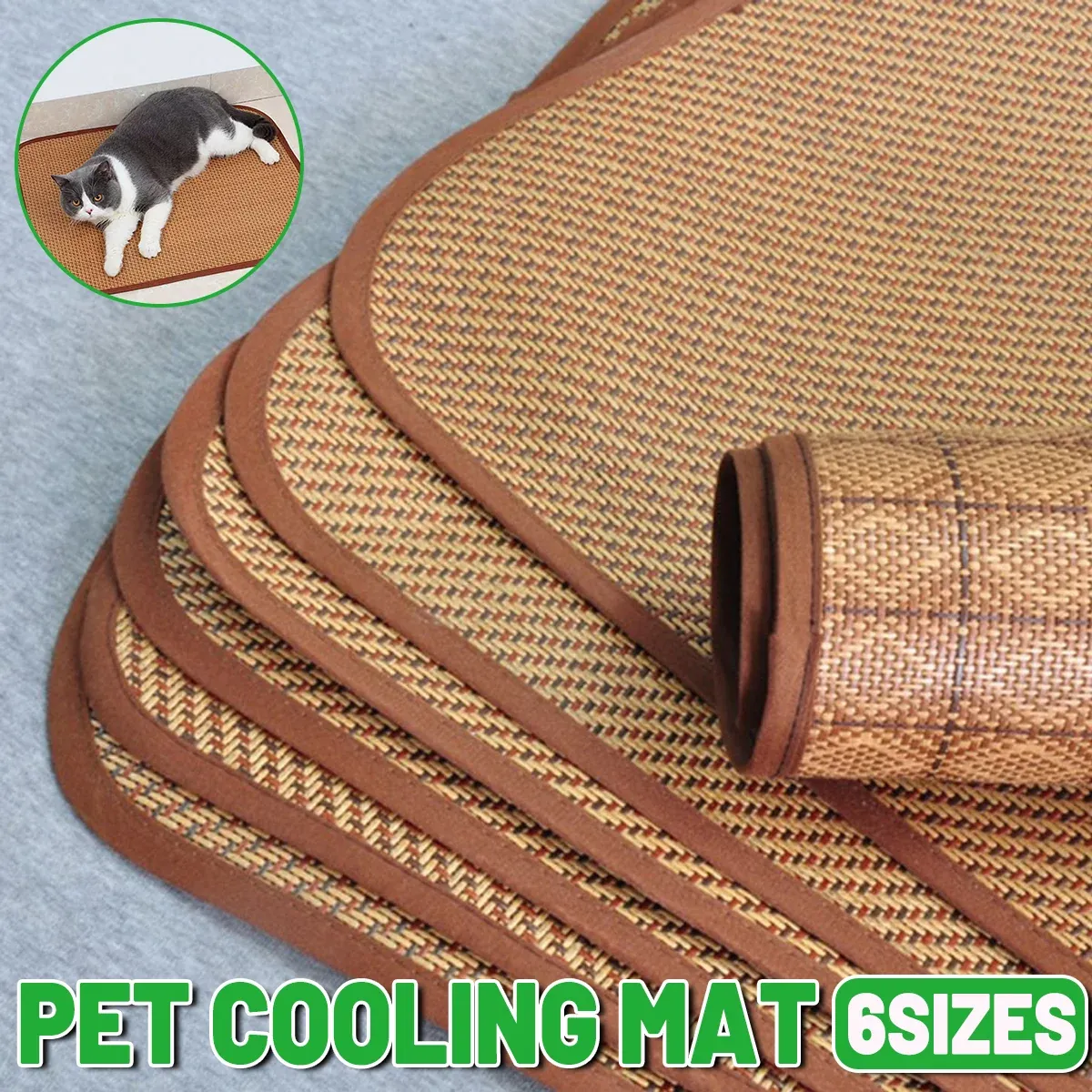 Pet Mat Kennel Cushion Dog Cat Bed Sleeping Pad Soft Washable for Crate Floor view 2