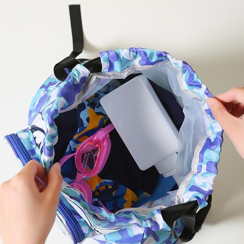Waterproof Swim Backpack Durable Storage Bag Beach Pool Outdoor Travel view 9