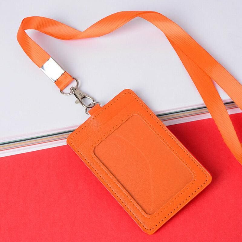 Neck Strap with Clip for ID Badge Name Tag Card Holder Lanyard - Navy Blue view 10