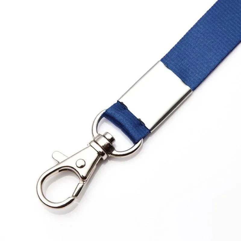 Neck Strap with Clip for ID Badge Name Tag Card Holder Lanyard - Navy Blue view 12