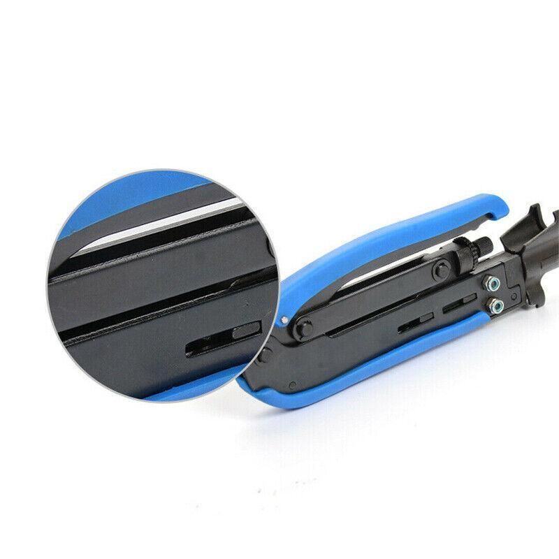 2pcs Coaxial Cable Crimper and Wire Stripper Tool Kit for RG6 RG59 RG11 F Type view 4