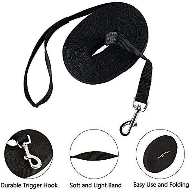 50Ft/15M Long Dog Lead Pet Puppy Leash Training Obedience Recall Walk Tracking view 7