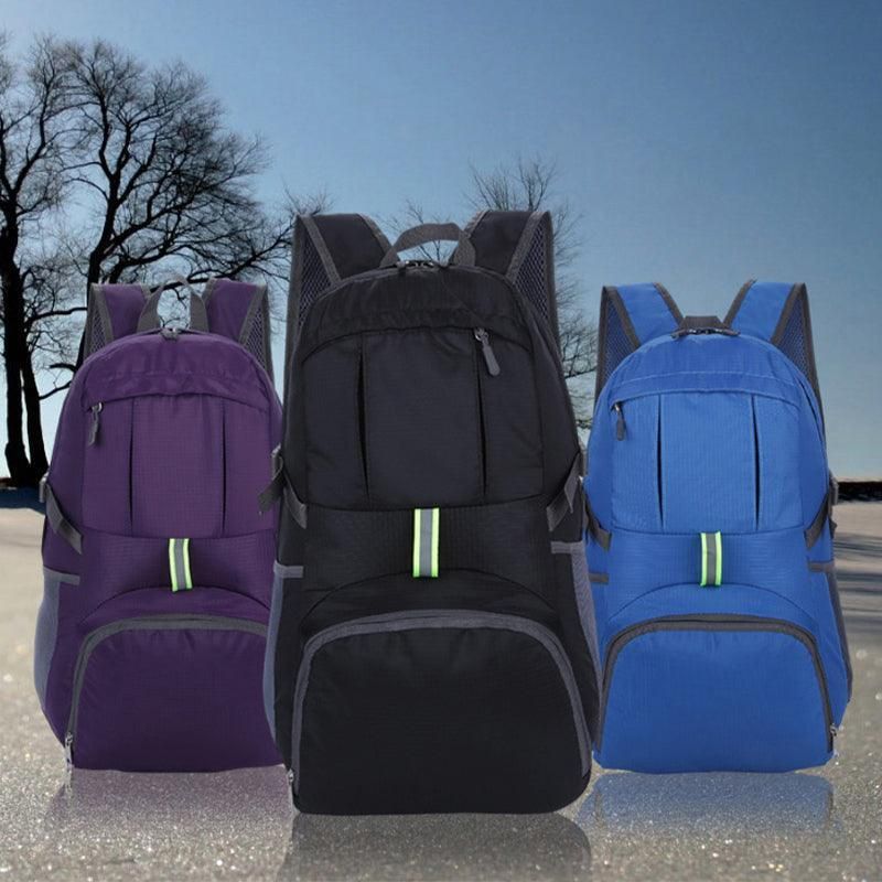 35L Light Foldable Outdoor Sports Backpack Camping Hiking Travel Bag - Green view 5