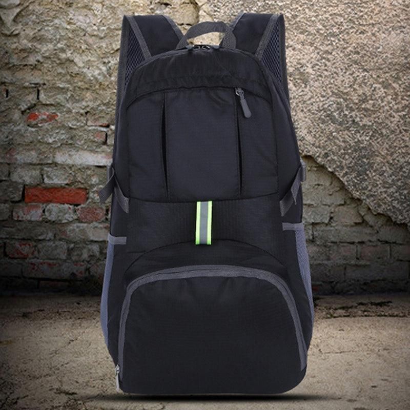 35L Light Foldable Outdoor Sports Backpack Camping Hiking Travel Bag - Green view 9