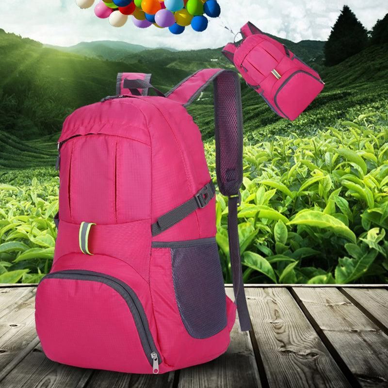 35L Light Foldable Outdoor Sports Backpack Camping Hiking Travel Bag - Green view 11