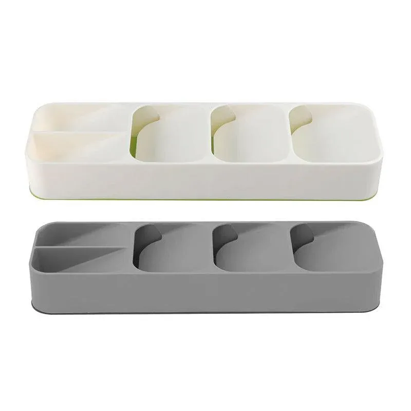 Kitchen Drawer Utensil Cutlery Tray Organizer Insert Spoon Fork Knife Divider view 3