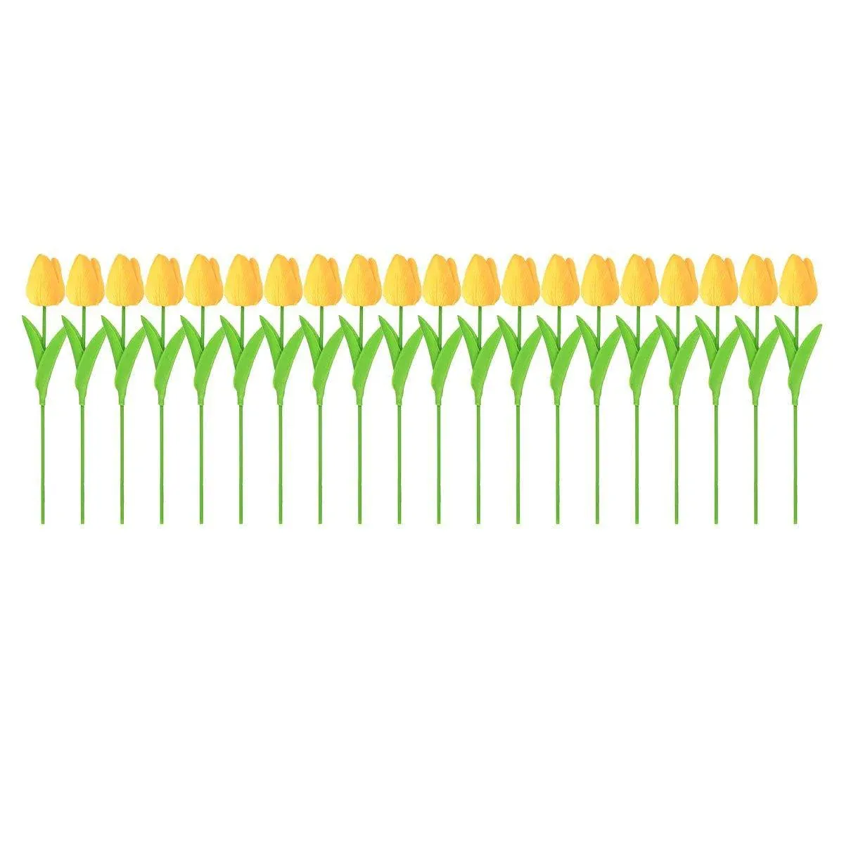 20PCS Real Touch Artificial Tulip Bouquet Fake Flowers for Home Wedding Decor — image 1