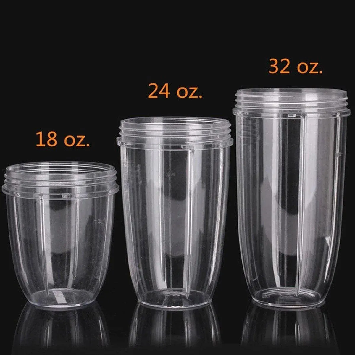 Blender Cups 32OZ 24OZ 18OZ Replacement Accessories Juicer Ice Crushing Blades view 11